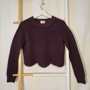 Plum Wilfred Sardou Sweater